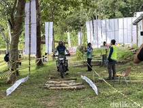 Saat Kartini Modern Adu Ketangkasan dalam Event Motor Adventure di Kulon Progo