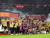 Usai Kalahkan Madrid, Barcelona Tercatat Sudah 32 Kali Juara Copa del Rey