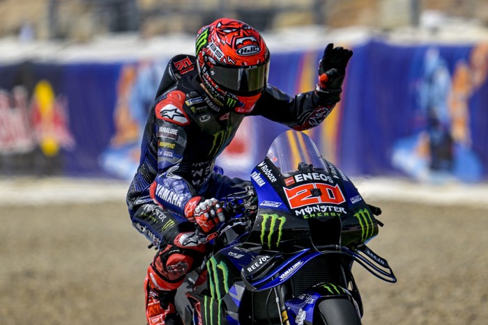 Fabio Quartararo di MotoGP Spanyol 2025