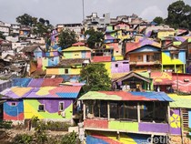 Warna-warni Kampung Pelangi Bandung yang Kini Telah Kembali