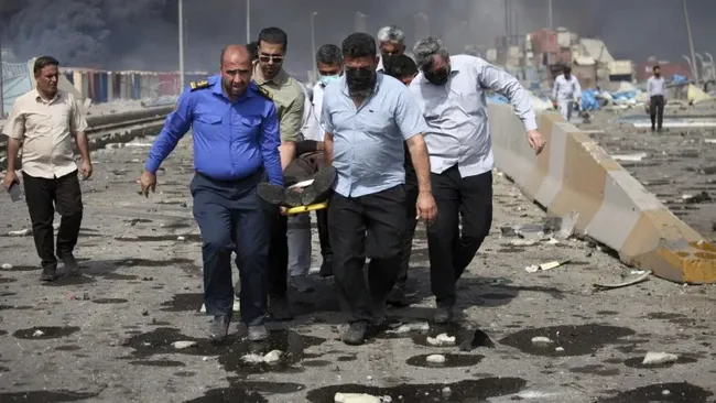 Korban tewas ledakan Iran terus bertambah (Mohammad Rasoul Moradi/IRNA via AP)