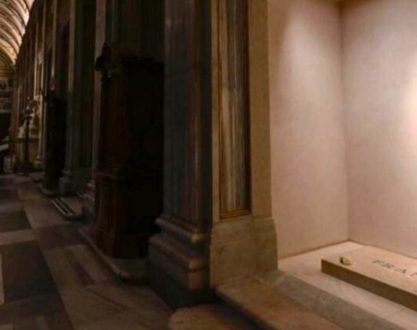 Makam Paus Fransiskus (Instagram Vatican News)