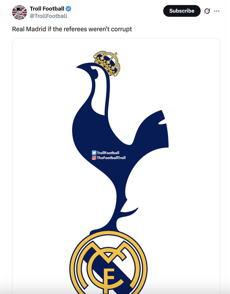 Meme Real Madrid