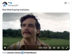 Meme Real Madrid Dipecundangi Barcelona, Terancam Tanpa Trofi