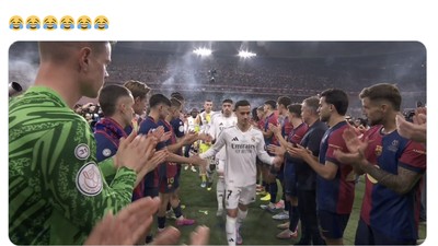 Meme Real Madrid Dipecundangi Barcelona, Terancam Tanpa Trofi