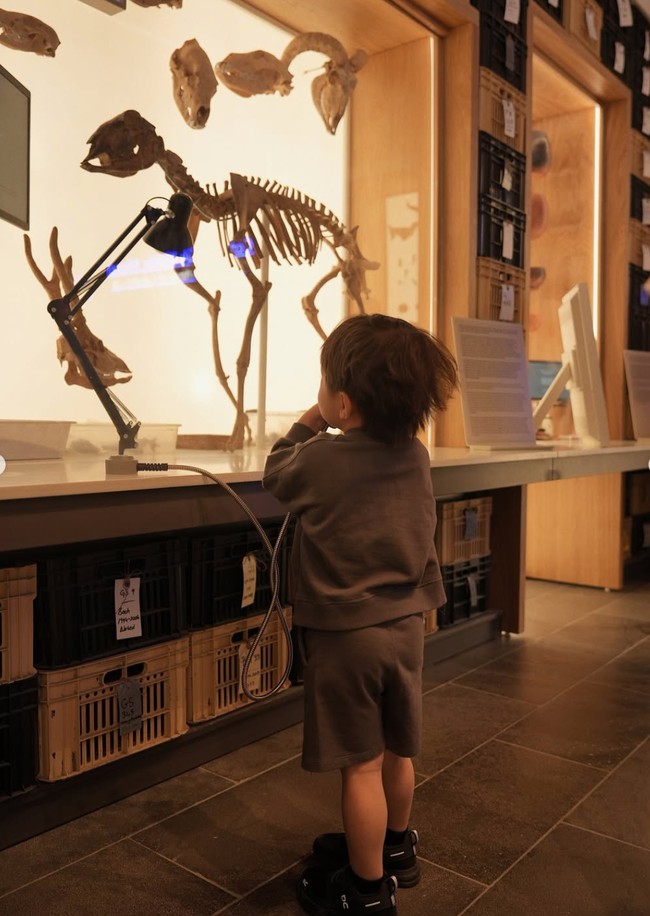 Selama di sana Nikita dan keluarga mengunjungi beragam tempat wisata, salah satunya museum. Terlihat anak pertamanya, Issa yang begitu serius melihat-lihat beragam pajangan yang dipamerkan di museum tersebut. Foto: Instagram/@nikitawillyofficial94