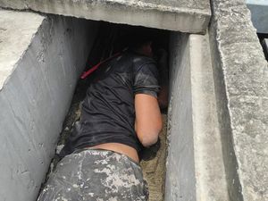 KAI Sumut Tangkap Pencuri Kabel Sinyal di Gorong-gorong Medan