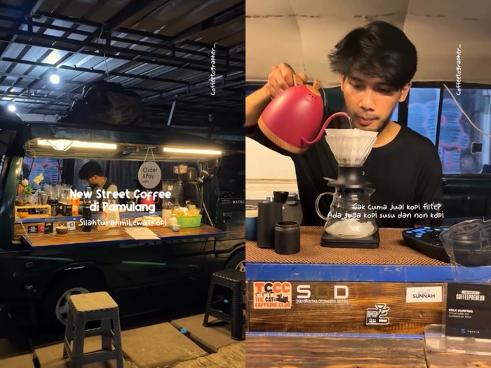 street coffee shop pakai mobil di Jakarta dan sekitarnya