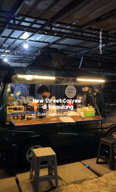 street coffee shop pakai mobil di Jakarta dan sekitarnya