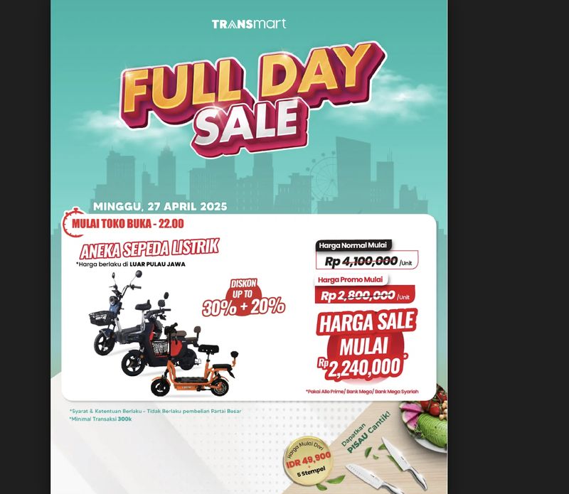 Transmart Full Day Sale