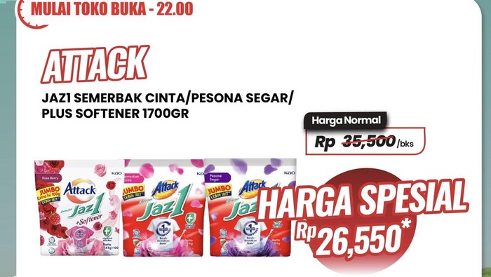 Promo Detergen di Transmart Full Day Sale.