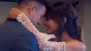 Selamat berbahagia, Aurelie Moeremans dan Tyler Bigenho! Foto: Instagram@aurelie