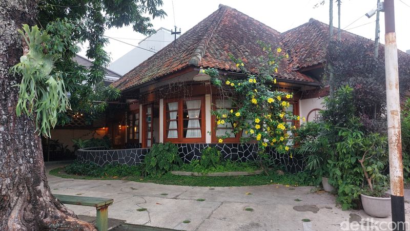 Bangunan 'jadul' Keuken van Elsje yang masuk ke dalam salah satu cagar budaya Kota Bandung