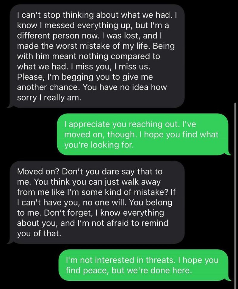 Putus dengan kekasih modelan begini sih nggak ada ruginya. Malahan lebih bersyukur sudah nggak sama-sama lagi.