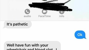 Contoh ketikan yang nggak dijaga. Untung putus. Foto: stuffedtacos via Bored Panda  