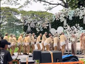 Pernikahan di Bekasi Viral Bikin Ngakak, Groomsmen Cosplay Jadi Tuyul