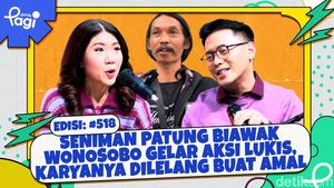 Seniman Patung Biawak Wonosobo Gelar Aksi Lukis, Karyanya Dilelang buat Amal
