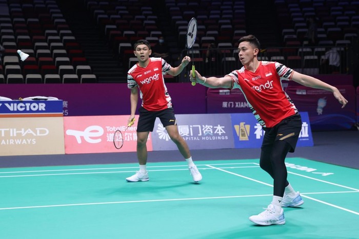 Fajar Alfian/Muhammad Rian Ardianto di Piala Sudirman 2025
