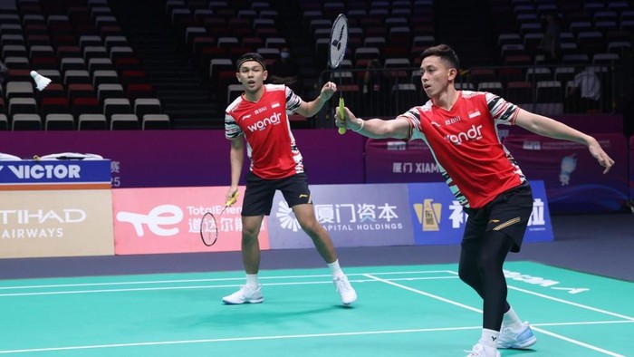 Fajar Alfian/Muhammad Rian Ardianto di Piala Sudirman 2025