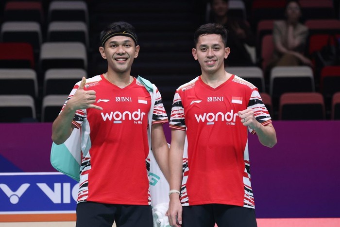 Fajar Alfian/Muhammad Rian Ardianto di Piala Sudirman 2025