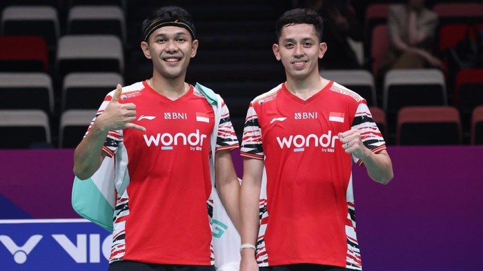 Fajar Alfian/Muhammad Rian Ardianto di Piala Sudirman 2025
