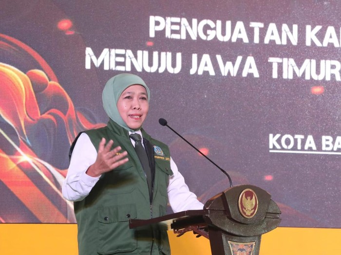 Gubernur Jawa Timur Khofifah Indar Parawansa