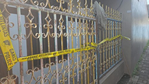 Kamar kontrakan Lokasi Balita Terbakar di Kosambi