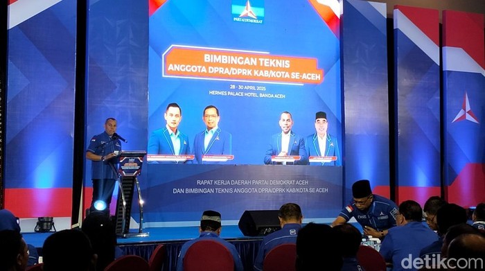 Ketua DPD Partai Demokrat Aceh Muslim. (Foto: Agus Setyadi)
