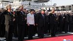 Kim Jong Un Ajak Putrinya Luncurkan Kapal Perusak Canggih