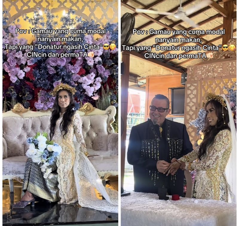 Kisah cinta pasangan beda negara, Debi dan Mr.O mendadak viral di TikTok.