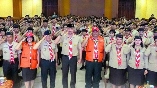 Gerakan Pramuka Kwartir Cabang (Kwarcab) Badung resmi menutup kegiatan Karya Bakti Pramuka yang digelar dalam rangka Hari Raya Nyepi dan Idul Fitri 2025.