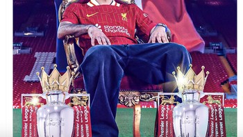Mo Salah benar-benar berperan penting dalam kemenangan Liverpool. Foto: X.com