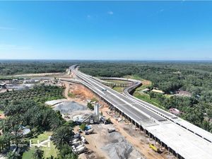 Mengintip Progres Terkini Tol Betung-Jambi