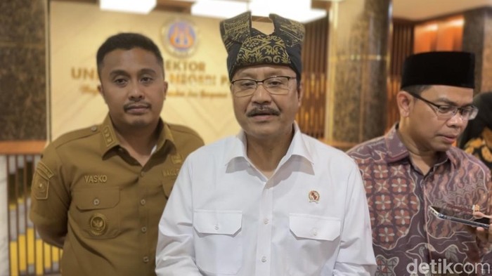Mensos Syaifullah Yusuf (Foto: Jeka Kampai/detikSumut)