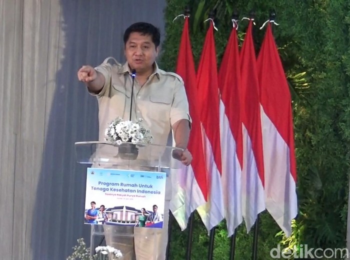 Menteri Perumahan dan Kawasan Permukiman, Maruarar Sirait, di Kendal, Senin (28/4/2025).