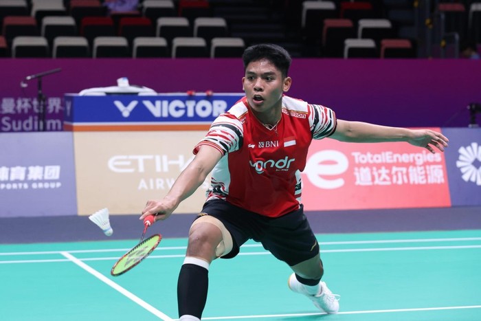 Moh Zaki Ubaidillah di Piala Sudirman 2025