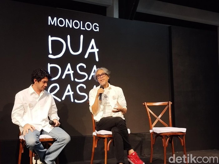 Peluncuran Program Dua Dasarasa 20 Tahun Reza Rahadian digelar di Bentara Budaya Jakarta, Palmerah, Jakarta Barat, pada Senin (28/4/2025). Peluncuran Program Dua Dasarasa 20 Tahun Reza Rahadian digelar di Bentara Budaya Jakarta, Palmerah, Jakarta Barat, pada Senin (28/4/2025).
