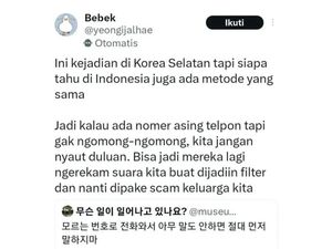 Bolehkah Angkat Telepon Nomor Tak Dikenal? Ini Kata Pakar