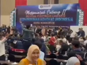 Muscab Peradi Makassar Ricuh, 1 Peserta Luka di Kepala