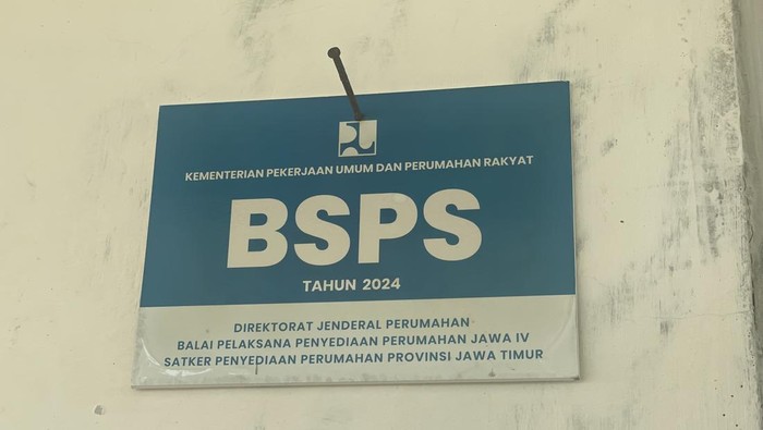 Rumah hasil renovasi dengan program BSPS yang didatangi Irjen Kementerian PKP di Sumenep.