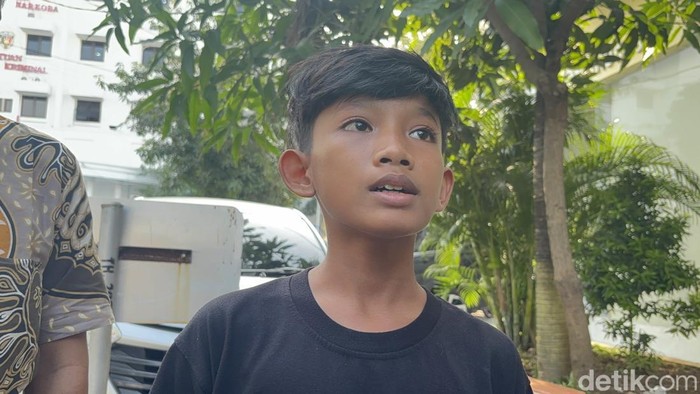 Siswa yang jadi korban dibanting pelatih saat selebrasi menang futsal di SMP Labschool Unesa 1 Surabaya.