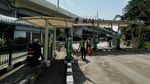 Usai Viral Maling Motor, Pintu Masuk Stasiun Gambir Dijaga Satpam