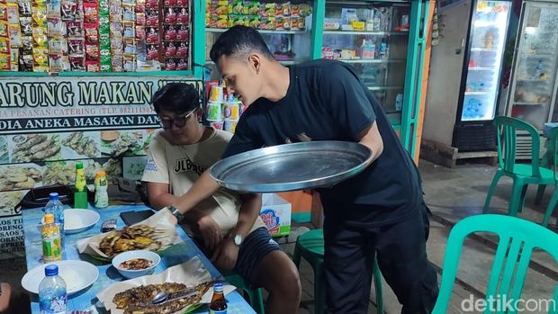 Wisata kuliner seafood di Pulau Tidung