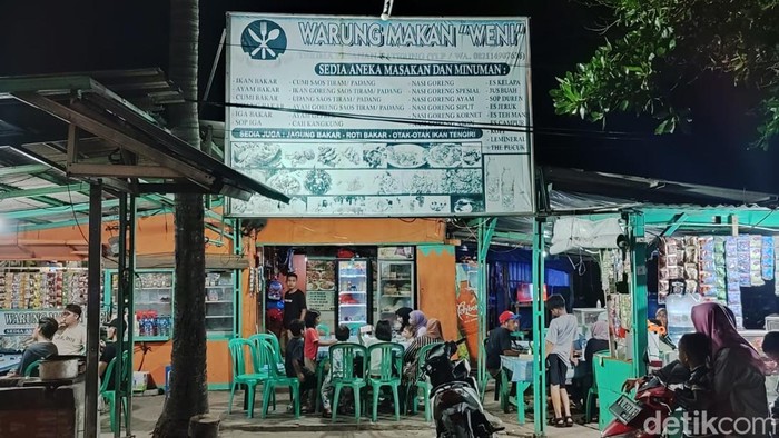 Wisata kuliner seafood di Pulau Tidung