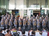 KPK Gandeng Angklung Perempuan Indonesia, Gaungkan Antikorupsi Lewat Seni