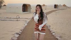 So Happy! Ailee Bulan Madu ke Dubai-Maldives