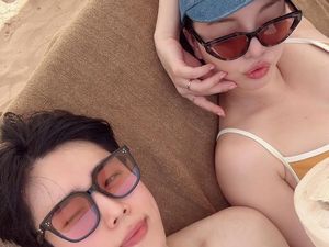 So Happy! Ailee Bulan Madu ke Dubai-Maldives