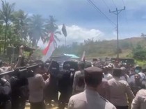 Demo di Tambang Nikel Haltim Ricuh, 3 Warga Luka Kena Selongsong Gas Air Mata