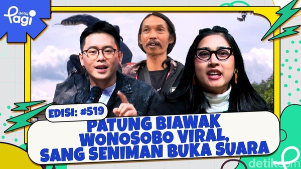 Patung Biawak Wonosobo Viral, Sang Seniman Buka Suara