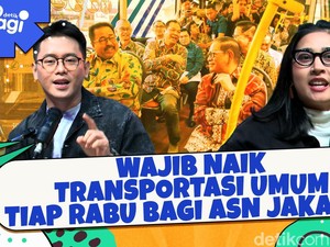 Wajib Naik Transportasi Umum Tiap Rabu Bagi ASN Jakarta